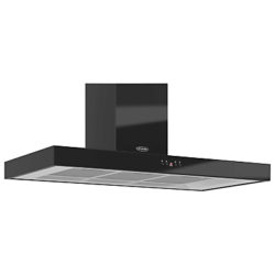 Britannia K7088A-10 Arioso Chimney Cooker Hood Gloss Black